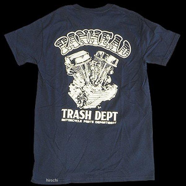 【メーカー在庫あり】 027818-NF トラッシュデポ TRASHDEPT TRASH DEPT オリジナルTシャツ パンヘッド 黒 XXLサイズ SP店｜hirochi3