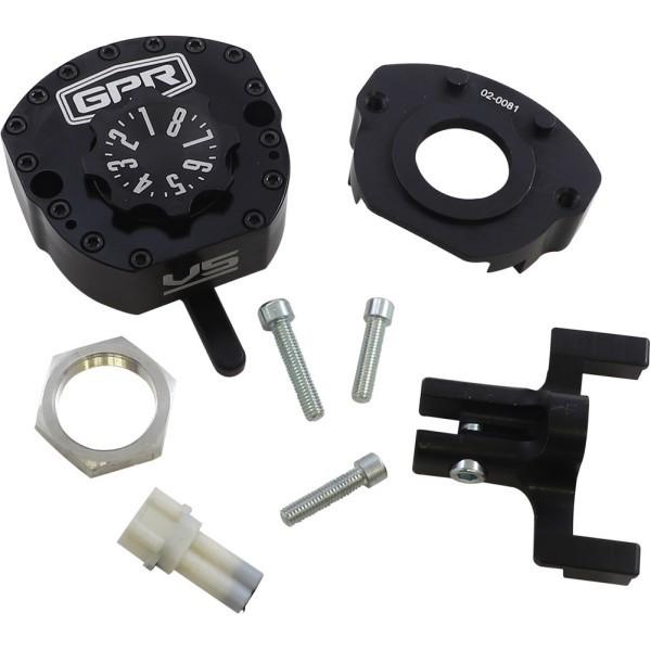【USA在庫あり】 0414-0672 ジーピーアール GPR スタビライザー V5 12年-14年 YZF-R1 黒 SP店