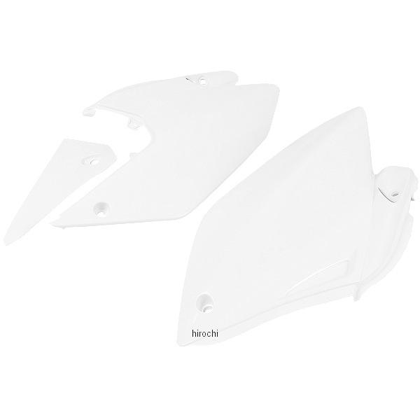 【USA在庫あり】 0520-0281 ユーフォープラスト UFO PLAST サイドパネル 04年以降 CRF250X 白 SP店