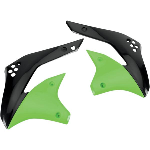 【USA在庫あり】 0520-0382 ユーフォープラスト UFO PLAST ラジエーターカバー 06年-07年 KX450F KXグリーン SP店