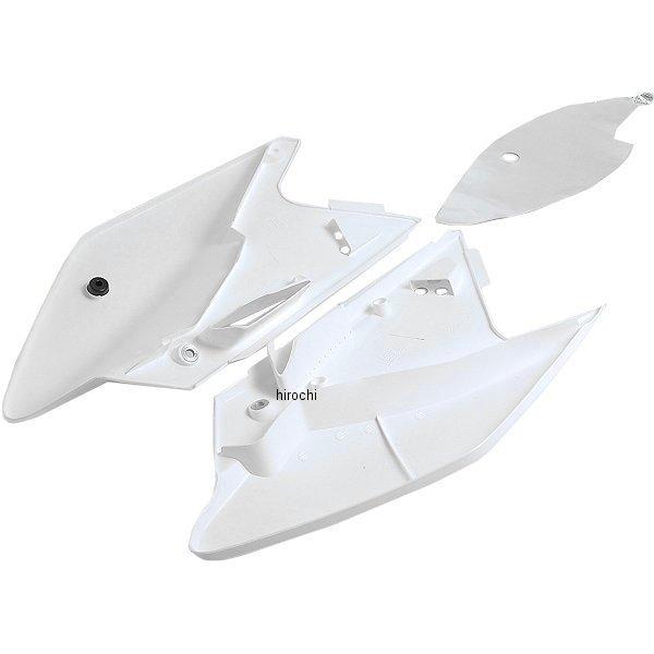 【USA在庫あり】 0520-0384 ユーフォープラスト UFO PLAST サイドパネル 06年-08年 KX250F 白 SP店の画像