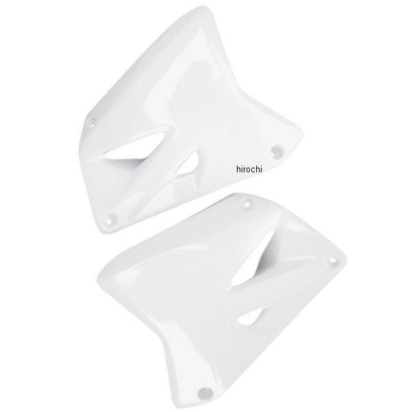 【USA在庫あり】 0520-0389 ユーフォープラスト UFO PLAST ラジエーターカバー 01年-06年 RM250、RM125 白 SP店
