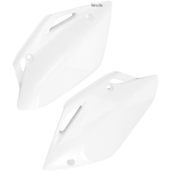 【USA在庫あり】 0520-0589 ユーフォープラスト UFO PLAST サイドパネル 07年以降 CRF150R 白 SP店