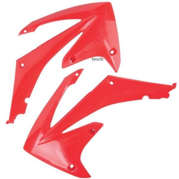 【USA在庫あり】 0520-0720 ユーフォープラスト UFO PLAST ラジエーターカバー 09年-10年 CRF250R、CR450R CRレッド SP店