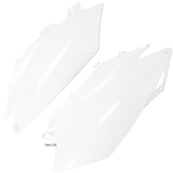 【USA在庫あり】 0520-0965 ユーフォープラスト UFO PLAST サイドパネル 11年-13年 CRF250R、CR450R 白 SP店