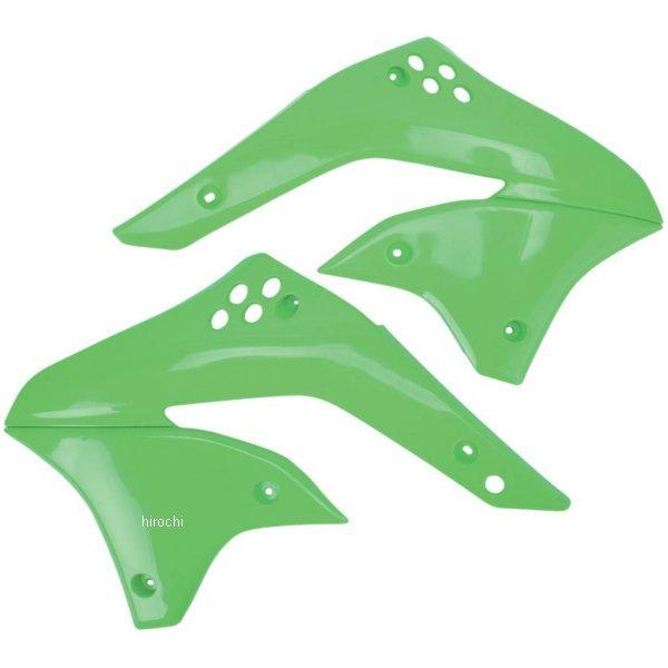 【USA在庫あり】 0520-2025 ユーフォープラスト UFO PLAST ラジエーターカバー 16年-18年 KX450F 緑 SP店