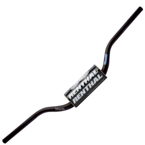 【USA在庫あり】 0601-0630 レンサル RENTHAL ハンドルバー ファット 08年-15年 カワサキ KFX450R 黒 SP店