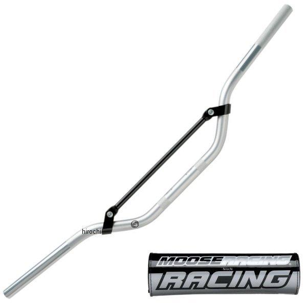 【USA在庫あり】 0601-1738 ムースレーシング MOOSE RACING 22mm ハンドルバー コンペティション CR アルミ LOW シルバー SP店