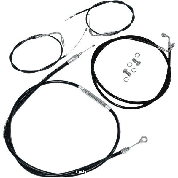 【USA在庫あり】 0610-0371 LAチョッパーズ LA Choppers ケーブル標準キット 黒 08年-11年 FLSTSB 12-14インチ用 SP店