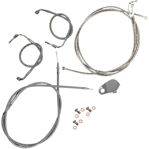 【USA在庫あり】 0610-0563 LAチョッパーズ LA Choppers ケーブル標準キット ステンレス 08年-13年 FLTR ABS付 15-17インチ用 SP店
