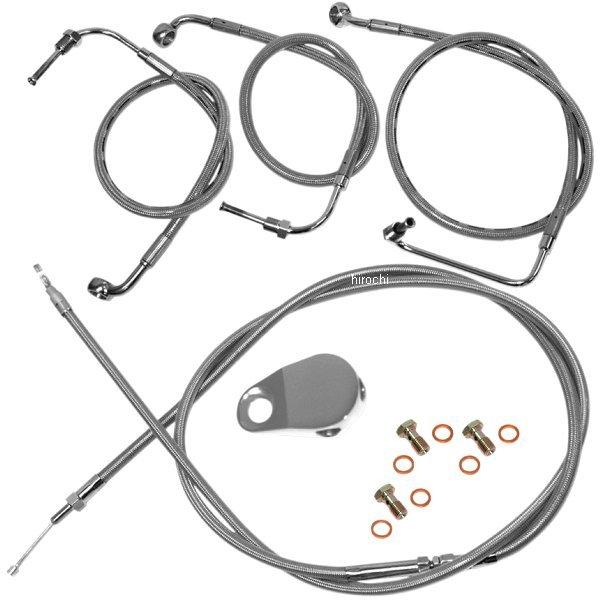 0610-1122 LAチョッパーズ LA Choppers ケーブル標準キット ステンレス 14年-16年 FLHR 18-20インチ用 HD店