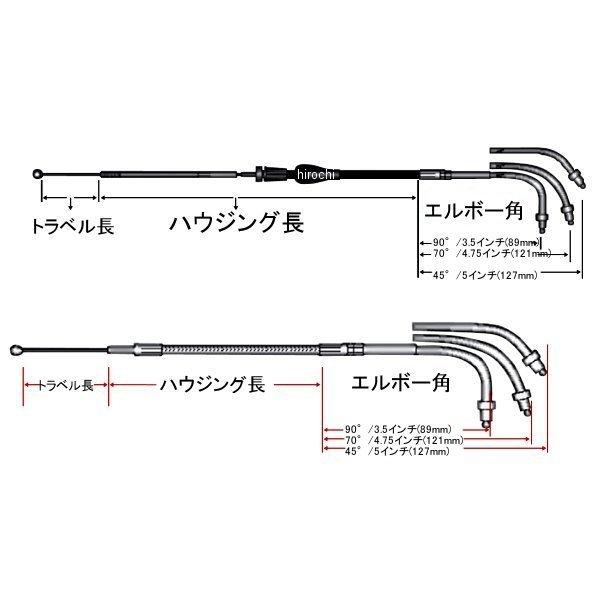 【USA在庫あり】 0651-0885 マグナム MAGNUM アイドルケーブル 48.94インチ 黒 クルーズ対応 ハンドルカスタム用 SP店