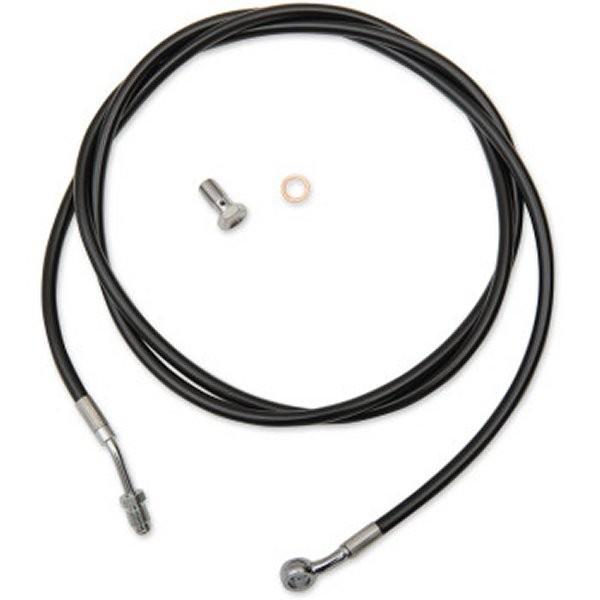 【USA在庫あり】 0652-2137 LAチョッパーズ LA Choppers クラッチケーブル 黒 17年以降 FLH 18-20インチ用 SP店