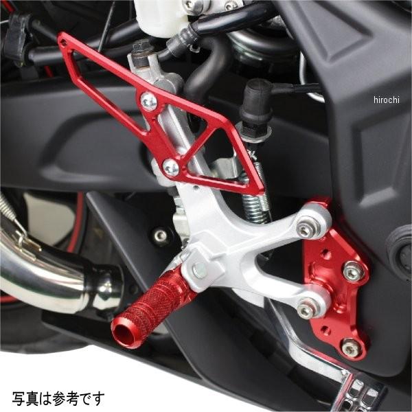【メーカー在庫あり】 066172-06 ポッシュ POSH ステップバー 15年-16年 YZF-R3/YZF-R25 MT-03/MT-25 黒 アルミ SP店_1