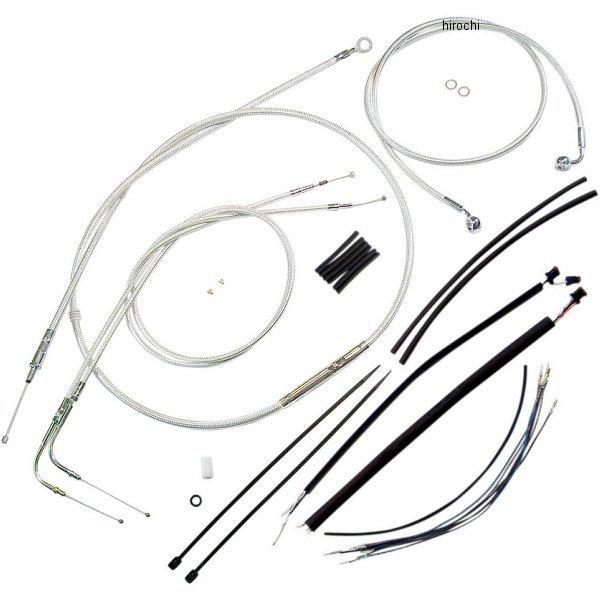 0662-0039 マグナム MAGNUM ケーブルキット クローム 14年以降 XL1200C、XL1200T、XL1200X 14-16インチ エイプバー用 SP店