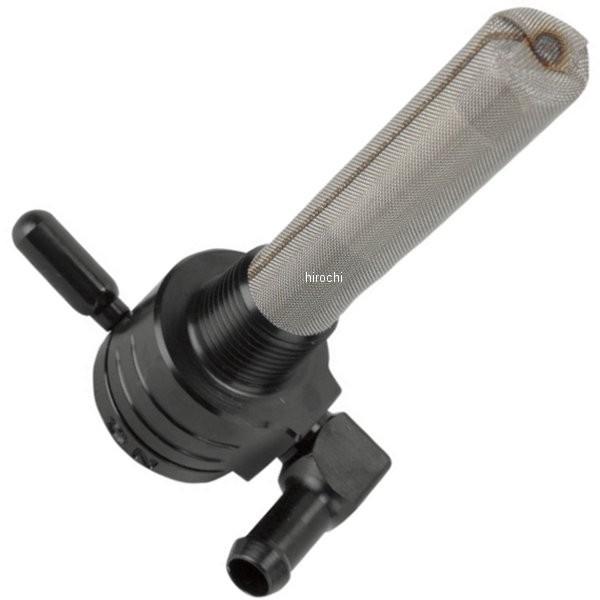 【メーカー在庫あり】 75-516B-BLK ゴランプロダクツ Golan Products フューエル ペットコック 3/8\"(9.5mm)NPT 後方 黒 SP店"
