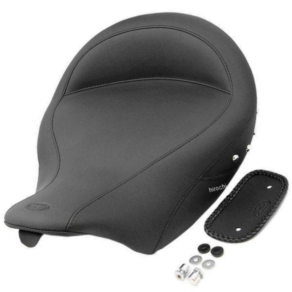 【USA在庫あり】 0801-0548 マスタング Mustang シート ソロ Super ワイド 08年以降 クロームスタッド付き SP店