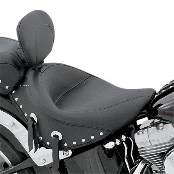 【USA在庫あり】 0802-0534 マスタング Mustang シート ソロ ワイド FLSTF/B スタッド/バックレスト付き SP店_1