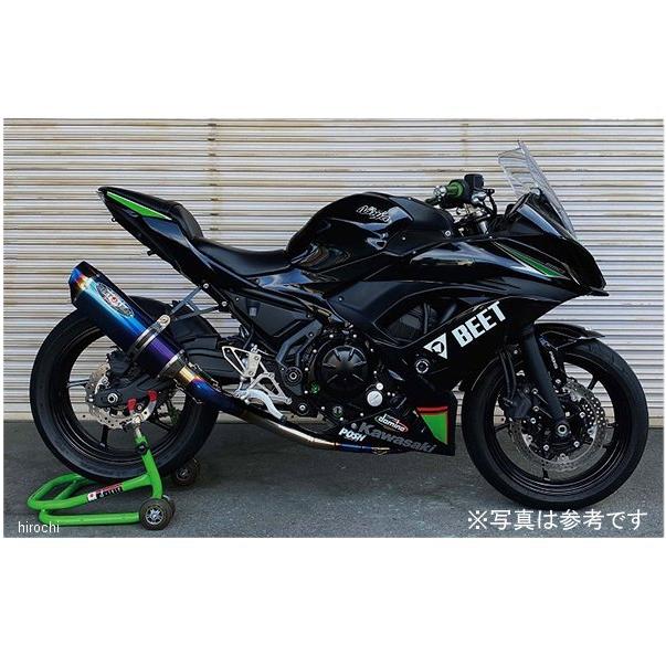 1002-B61-50 ビート BEET フルエキゾースト ナサートRエボリューション TYPE2 17年以降 Ninja650 チタン SP店