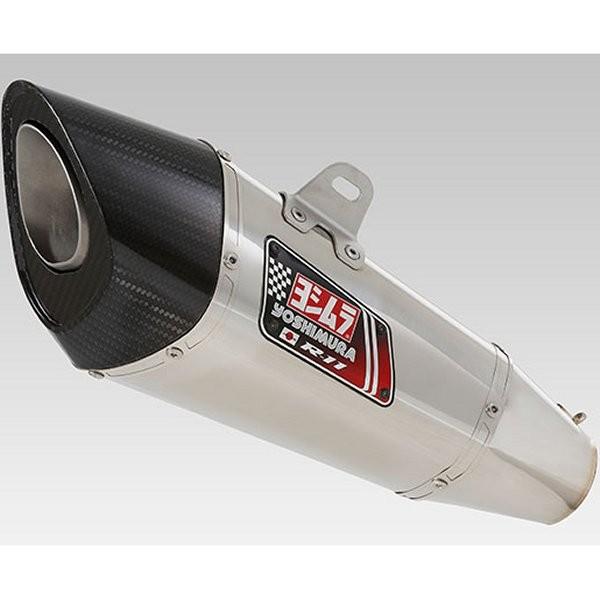 【メーカー在庫あり】 110-139-5E50 ヨシムラ スリップオンマフラー R-11 EXPORT SPEC 17年 GSX250R ステンレスカバー SP店の画像