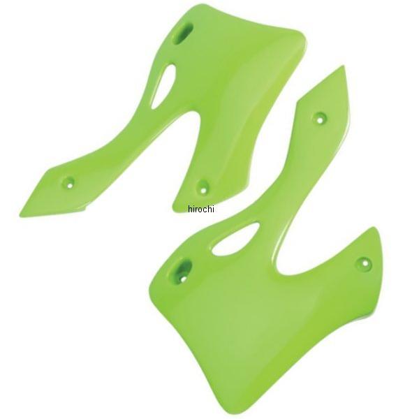 【USA在庫あり】 12-251-22 ユーフォープラスト UFO PLAST ラジエーターカバー 99年-02年 KX250、KX125 KXグリーン SP店