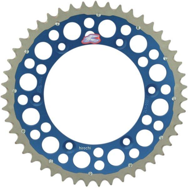 【USA棚卸し資産あり】 1210-0818 レンエテ公 RENTHAL 後押し 鎖歯車 ツイン輪っか 49T/520 99年今後 YZF、YZ、WRF 軽銀 青 SP店 クラッチ、駆動系-スプロケット