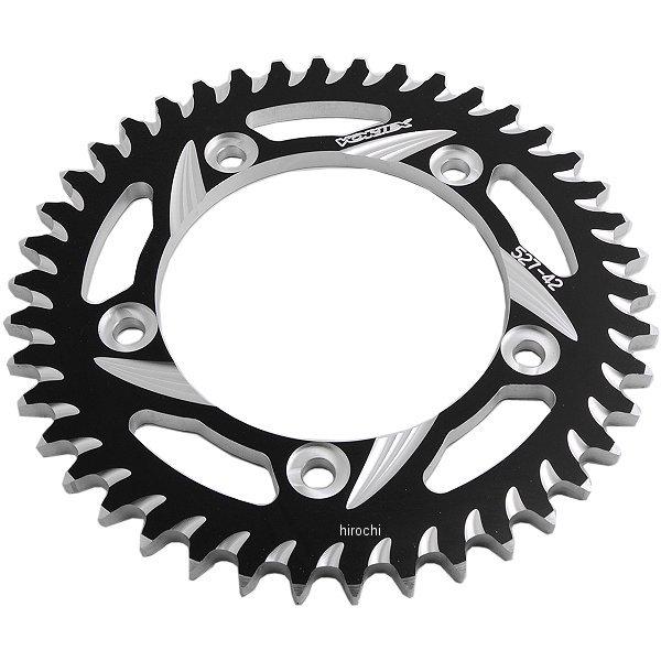 【USA在庫あり】 1211-1051 ボルテックス Vortex リア スプロケット 42T/530 01年-08年 GSX-R1000、SV1000、SV1000S アルミ 黒 (CAT5) SP店