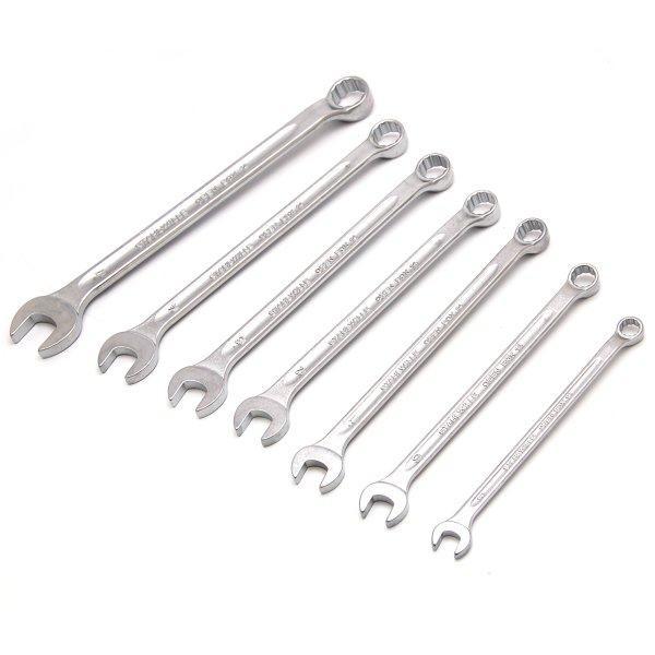 【メーカー在庫あり】 14-7K-SW 14/7K スタビレー STAHLWILLE ロングコンビネーションレンチセット(ミリ) メタルケース入 SP店の画像
