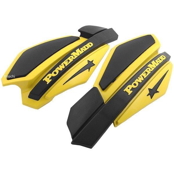 【USA棚卸し資産あり】 14206X パワーマッド PowerMad お手てかばい立て はやりっ児 黄/黒 SP店 車、バイク、自転車-その他バイクパーツ、アクセサリー用品