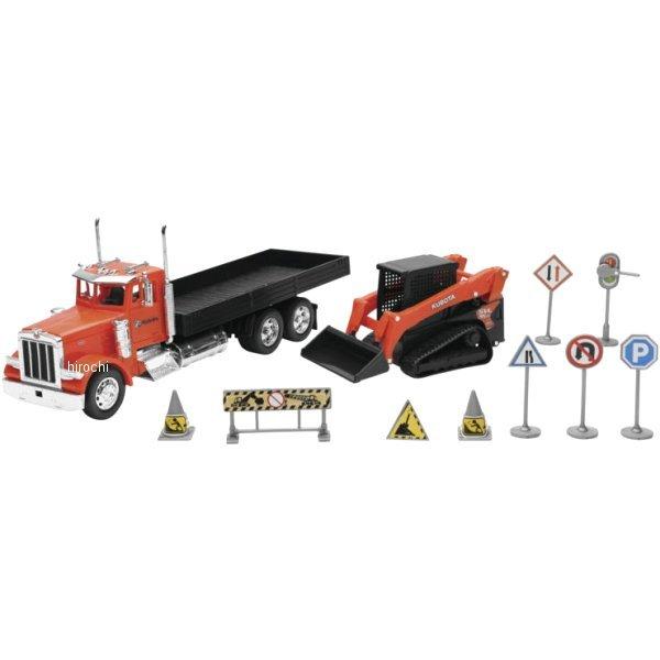 【USA在庫あり】 nrtSS-34023A ニューレイ New Ray 模型 Kubota RTV-X1120D プレイセット フィギュア、納屋、馬付き 1:18スケール SP店