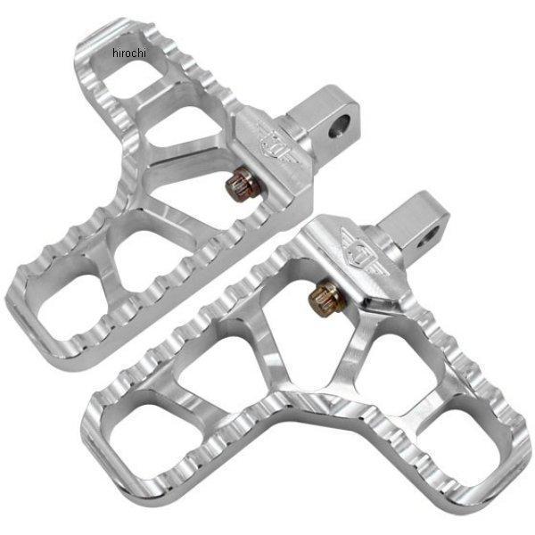 【USA在庫あり】 1620-1149 ジョーカーマシン Joker Machine フットペグ ヒール セレーテッド シルバー SP店