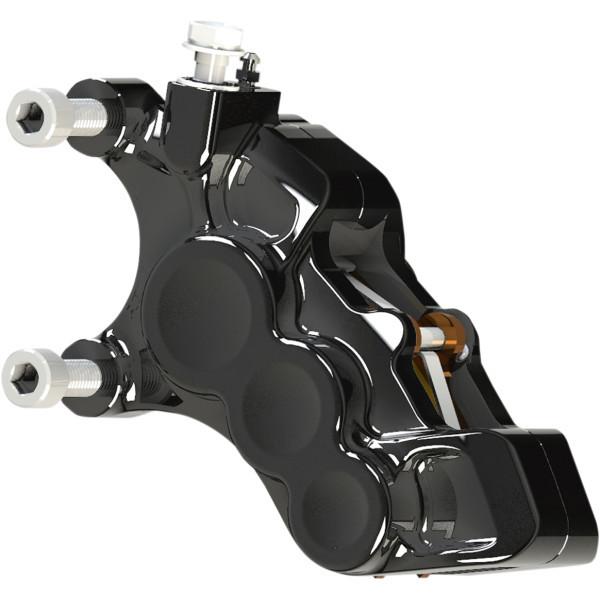【USA在庫あり】 1701-0609 アレンネス Arlen Ness 6ピストン キャリパー 11.8インチローター用 フロント 左 黒 SP店