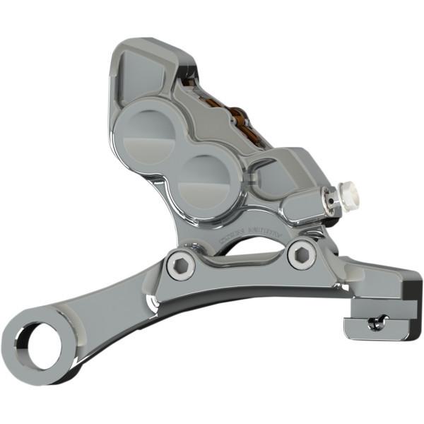【USA在庫あり】 1701-0620 アレンネス Arlen Ness 4ピストン キャリパー 11.8インチローター用 リア クローム SP店