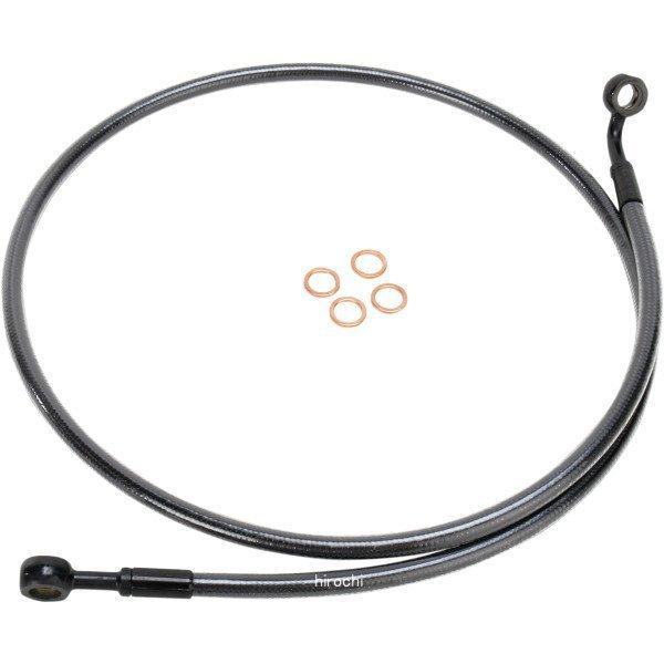 【USA在庫あり】 1741-3446 マグナム MAGNUM フロント ブレーキライン 04年-13年 XL 10mm/180°44インチ(1118mm) 黒 SP店