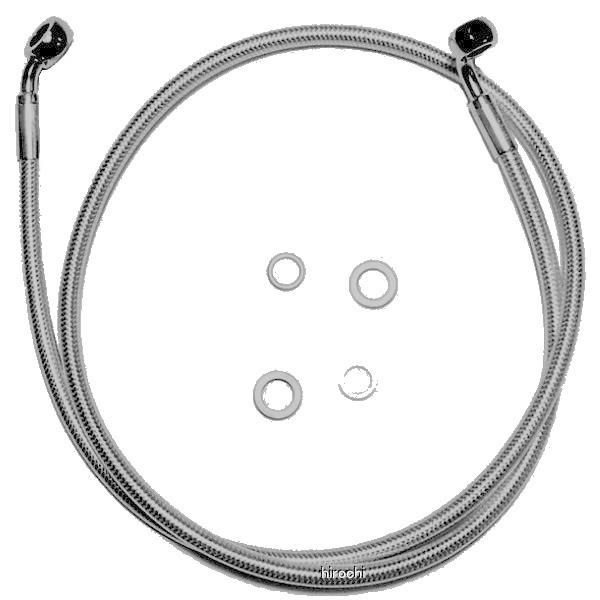 1741-4300 マグナム MAGNUM フロント ブレーキライン 14年以降 XL 10mm/35°44インチ(1118mm) 黒 SP店