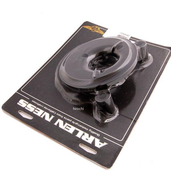 18-590 アレンネス Arlen Ness ステージ I ＆ II ビックサッカー用バックプレートのみ 黒 08年以降ツーリング HD店_1