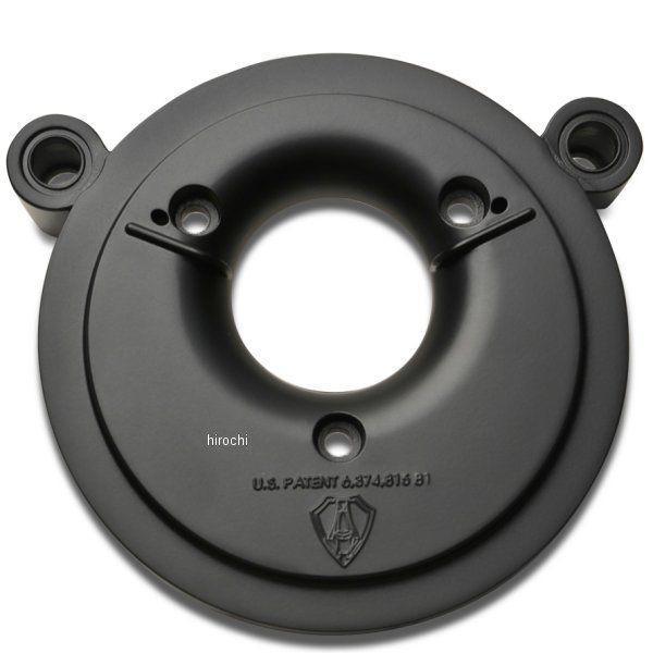 18-593 アレンネス Arlen Ness ステージ I ＆ II ビックサッカー用バックプレートのみ 黒 99年-01年 FLT EFI HD店