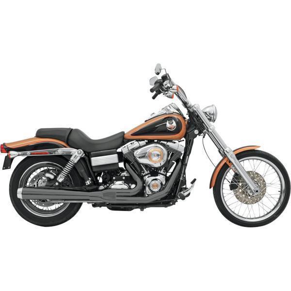 【USA在庫あり】 1800-1164 バッサニ Bassani フルエキゾースト ロードレイジ 06年-17年 ダイナ 黒 ロング SP店