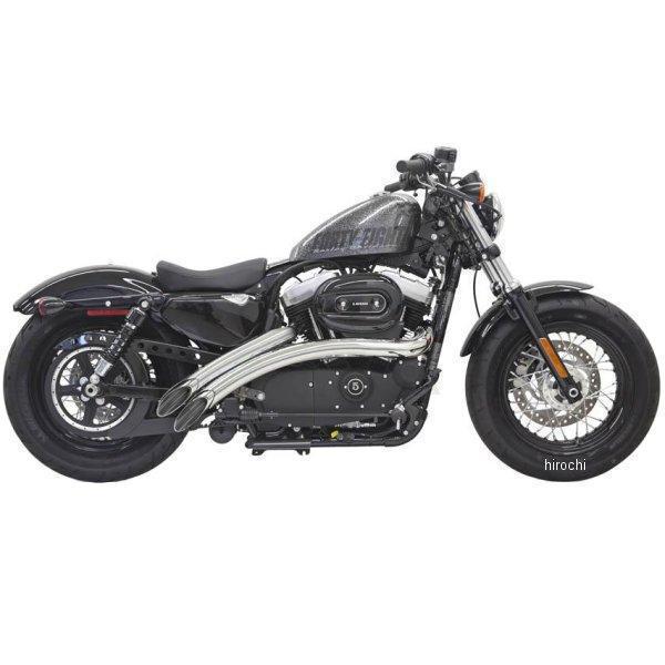 【USA在庫あり】 1800-1639 バッサニ Bassani フルエキゾースト ラジアル スイーパー 14年以降 XL クローム/クローム SP店