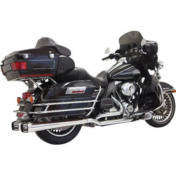【USA在庫あり】 1800-1898 バッサニ Bassani フルエキゾースト ダウンアンダー メガホン 09年以降 FLH クローム SP店