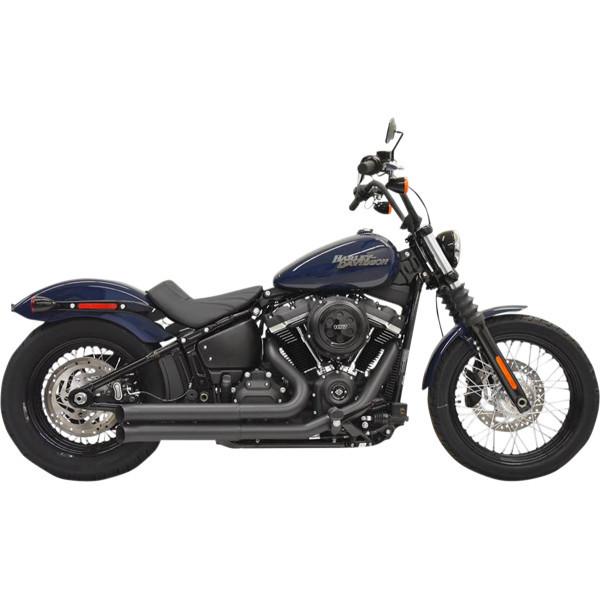 【USA在庫あり】 1800-2433 バッサニ Bassani フルエキゾースト Pro-ストリート 18年以降 FXBB/FXLR ターンアウト 黒 SP店