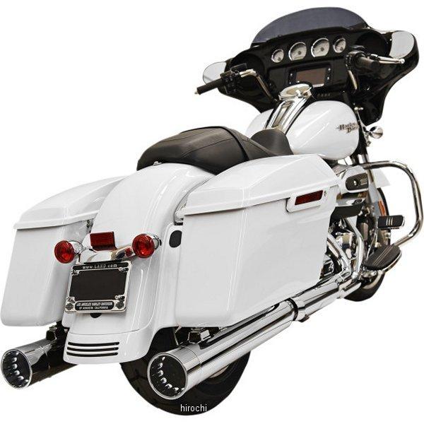 【USA在庫あり】 1801-1084 バッサニ Bassani 4インチ スリップオンマフラー DNT 17年以降 クローム/クローム SP店