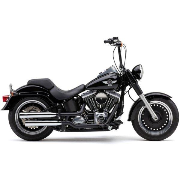 【USA在庫あり】 1801-1388 コブラ COBRA 3インチ スリップオンマフラー NH 07年-17年 FLSTF クローム SP店