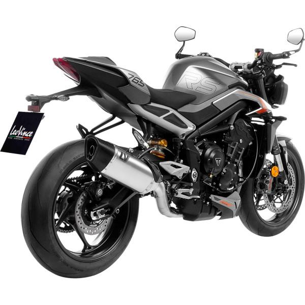 【USA在庫あり】 1810-3251 LEOVINCE EXHAUST LV-14 R TI TRIUMPH STREET TRIPLE 765 SP店_1