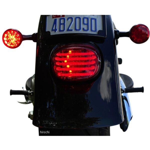 【USA棚卸し資産あり】 2010-1416 カスタム 動力学 LEDテールランプ ウインカー役立つこと付 上窓有り/赤 SP店 バイク-車、バイク、自転車