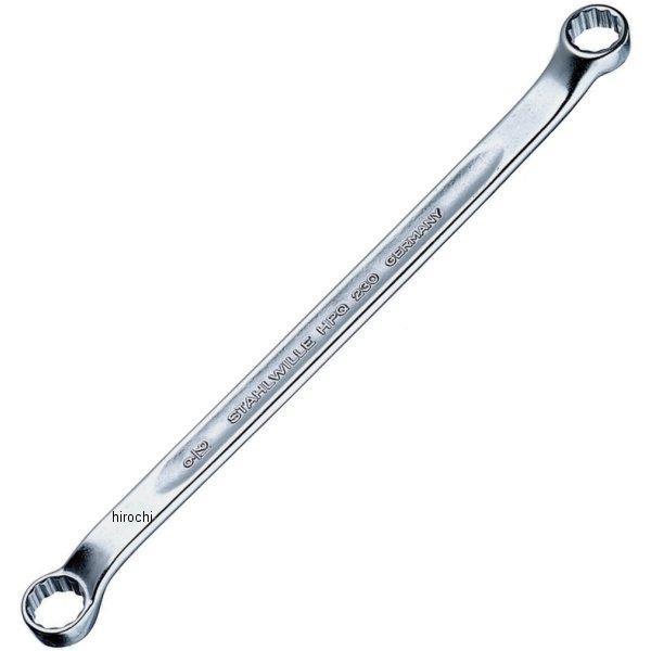 【メーカー在庫あり】 230A-7/16X1/2 スタビレー STAHLWILLE メガネレンチ 10° SP店