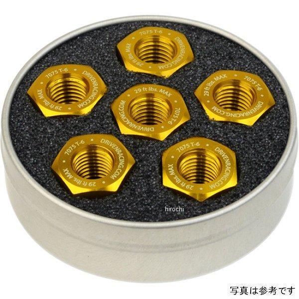 【USA店卸し資産あり】 2401-0750 ドリブンレーシング Driven Racing 鎖歯車 中毒者 5個 ドゥカティ 5雄螺旋こしき用 M10/P1.25 ゴールド SP店
