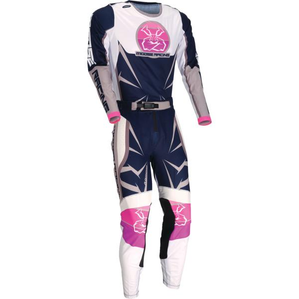 【USA在庫あり】 2901-11755 MOOSE OFFROAD Agroid パンツ ネイビー/ホワイト 28 SP店