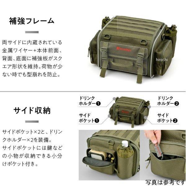 【メーカー在庫あり】 29786 ヘンリービギンズ HenlyBegins DH-765 ツーリングシートバッグBASIC グリーン LLサイズ SP店 | DAYTONA（バイク用品） | 04