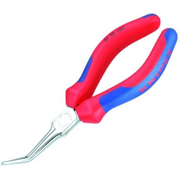 【メーカー在庫あり】 3125-160-KP クニペックス KNIPEX ニードルノーズプライヤー (先曲り) SP店